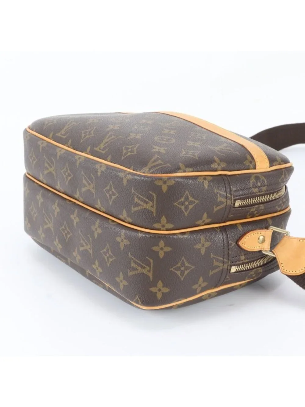 Louis Vuitton Monogram Lipo Ta PM Leather Shoulder Bag Crossbody Messenger